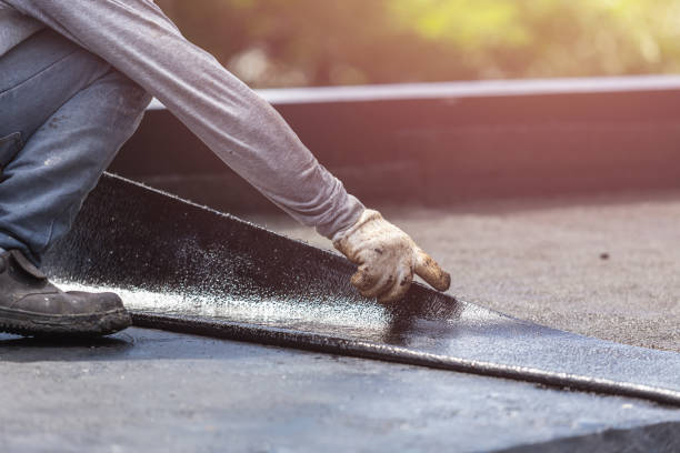 Professional Exterior Waterproofing technician working in Woodlawn, MD